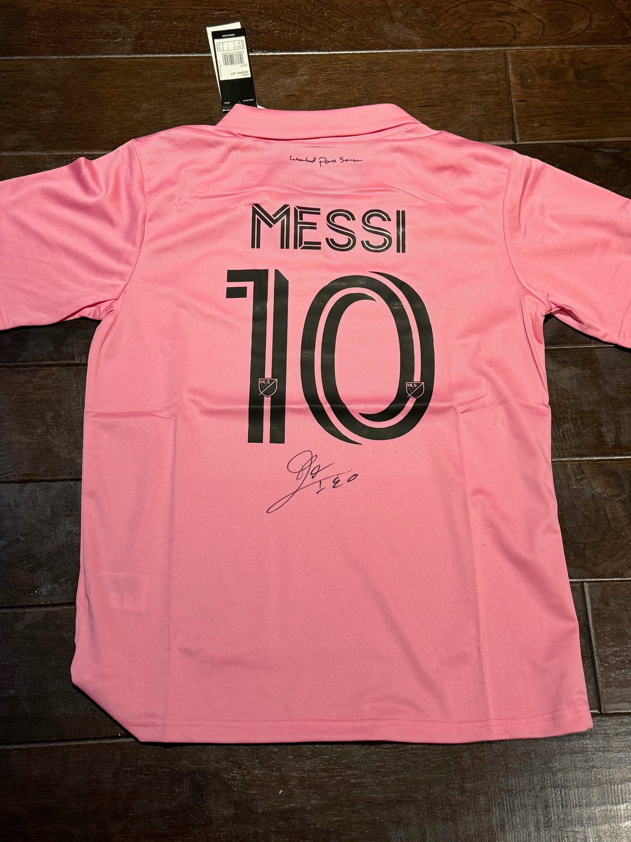 Lionel Messi Signed Inter Miami CF Jersey